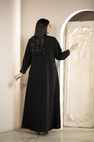 كتان أسود بكم سفطة