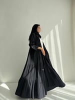 عباية كلوش كسرات بالعرض