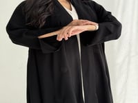 عباية دبل كلوش بتطريز منثور