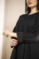 كتان أسود بكم سفطة