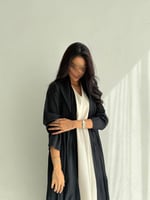 عباية كلوش كسرات بالعرض