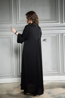 عباية كلوش مسكره من الامام