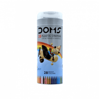 ألوان شمعية مع براية