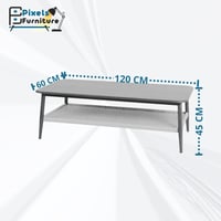 طاولة رئيسية طبقتين من بكسل الأثاث للقهوة بسطح من...