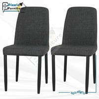 مجموعة مكونة من 2 كرسي مطبخ من بكسل الأثاث بمسند ل...