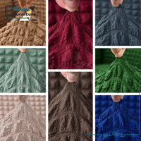 غطاء كنبة مفردة قابل للتمدد والإزالة من بكسل الأثا...