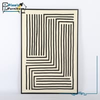 لوحة حائط برواز ظاهر من بكسل الأثاث