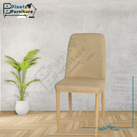 مجموعة مكونة من 4 كرسي مطبخ من بكسل الأثاث بمسند ل...