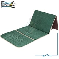 سجادة صلاة قابلة للطي مع مسند ظهر وجيب لحمل الأغرا...