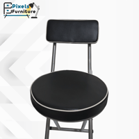 كرسي صلاة ظهر جلد متين قابل للطي من بكسل الأثاث