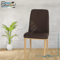 مجموعة مكونة من 2 كرسي مطبخ من بكسل الأثاث بمسند ل...