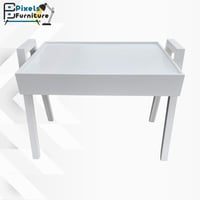 طقم طاولات تقديم القهوة والشاي بتصميم مستطيل 3 قطع...