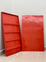 رفوف أحمال ثقيلة برتقالي وأزرق 500 كجم