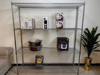 ارفف كروم شبك 60 × 200 × 200 سم