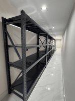 رفوف متوسطة الأحمال رمادي غامق 300 كجم