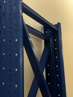 رفوف متوسطة الأحمال أزرق وبرتقالي حمولة 300 كجم 1...