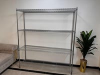 ارفف كروم شبك 60 × 200 × 200 سم