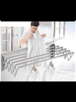 منشر ملابس جداري مقاس 80 سم