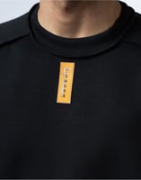 T-shirt black and orange