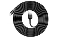 كيبل شاحن ايفون, ايباد قماش - 3 متر