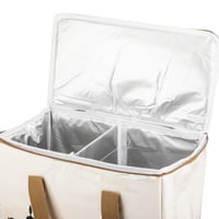 شنطة رحلات للترامس مبطنة برسومات مشكلة