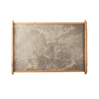 طاولة للسرير والرحلات قابلة للطي من الخشب مستطيلة...