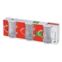 فناجين شاي زجاج تركي سادة 3 قطعة 150 مل