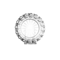 طفاية زجاج محجر مدور مقاس 15 سم