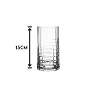 طقم كاسات ماء اكريلك 6 قطعة السيف 300 مل