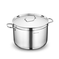 كوركماز طقم قدور استيل الفا من 8 قطع تركي