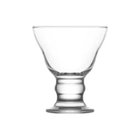 طقم كاسات حلا وايس كريم زجاج 3 قطعة 225 مل