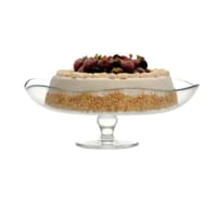 ستاند تقديم حلويات توسكانا زجاج تركي مقاس 30 سم بت...