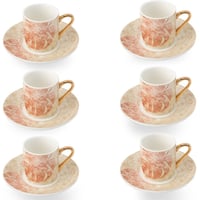 طقم فناجين قهوة تركي مجموعة دالين