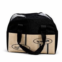 شنطة رحلات قماش لترامس الشاي والقهوة لون أسود