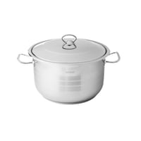 قدر استيل تركي مقاس 28 سم VIVALDI 18/10