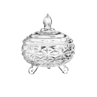 تمرية زجاج مزخرفة مقاس كبير