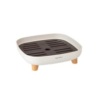 ستاند تجفيف للكاسات والخضار صغيرمن البلاستيك برجول...