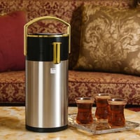 السيف ترمس ريفا ضغط 1.9 لتر استيل وذهبي