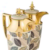 ريفان طقم ترامس 2 قطعة بنقشات فاخرة 1 لتر