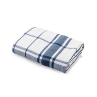 طقم مناشف تنظيف قطني كاروهات 2 قطعة 74*50 سم الوان...