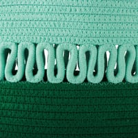 شنطة رحلات قطني لون اخضر