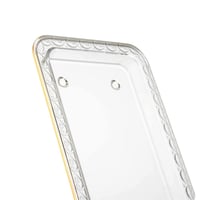 طقم تمريات مع صحن نوى وصحن تقديم اكريلك منقوش مع ذ...