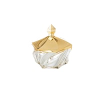 تمرية اكريلك الجوهرة بغطاء ذهبي