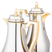 السيف طقم ترامس شدن 2 قطعة نيكل لماع وذهبي من الدا...