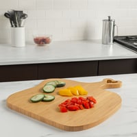 لوح تقطيع خشب مربع مقاس 40*28 سم