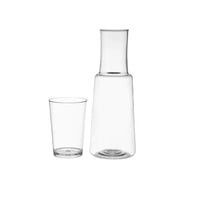 قوارير عصير اكريلك 1 لتر مع كاسة