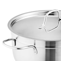 طقم قدور MIROLEX استيل 9 قطعة سادة