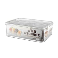 طقم حافظات بلاستيك بغطاء قفل 3 قطعة مستطيلة مقاسات...