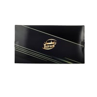 طقم صواني معدن مستطيل نيكل يد حلقات 3 قطعة