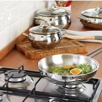 كوركماز طاوة استيل الفا تركي 18/10 مقاس 26 سم